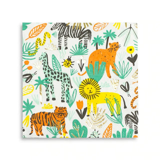 Into the Wild Large Napkins by Jollity & Co