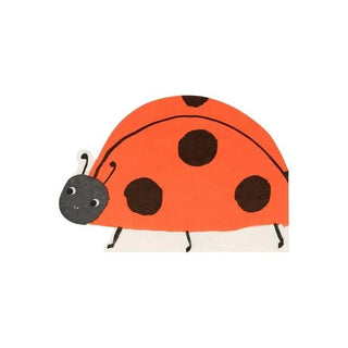 Ladybug NapkinsThese ladybug napkins add an adorable touch to any celebration. They have sweet smiling faces and help bring the beauty of nature indoors.

Crafted in the shape of aMeri Meri