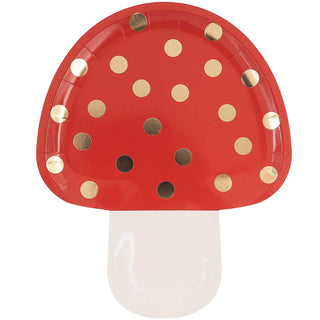 Let's Party Toadstool Paper Plates