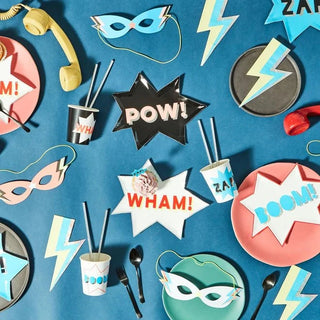 Lightning Bolt NapkinsKapow, add a touch of electricity to the party table with these fabulous lightning bolt napkins. They are crafted from 3-ply paper, so are practical as well as decorMeri Meri