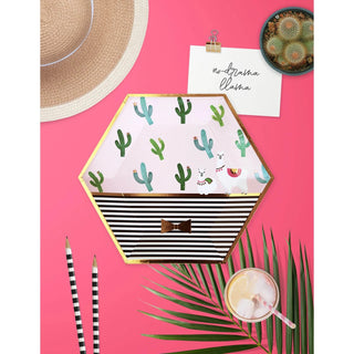 Llama Party PlatesThis fiesta party supplies collection is perfect for summer parties, a bachelorette party, Cinco de Mayo, and birthdays of course! Featuring adorable hand-illustrateCrated