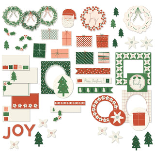 MERRY & BRIGHT MIXED BAGPerfect little pieces that coordinate with our Merry &amp; Bright papers and will add the perfect touch to any card, scrapbook page or planner. This mixed bag of joyMy Mind’s Eye
