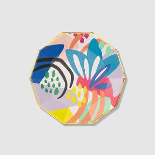 Matisse Large Paper Party PlatesOur Matisse Large Plates are so elegantly playful you'll want to stare at them for a moment before actually putting food on them. With a geometric shape that accentsCoterie Party Supplies