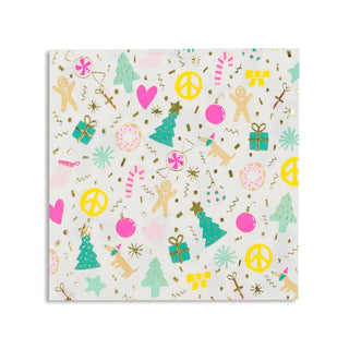 Merry + Bright Large Napkins by Daydream Society