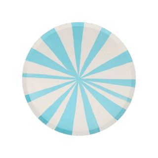 Mixed Stripe Side PlatesStripes are a delightful way to add lots of color and style to any party table. These sensational side plates feature 8 different stripes of color for a decorative eMeri Meri