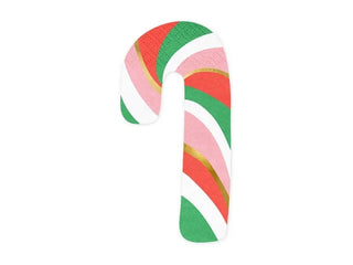 Napkins Candy canePaper napkins Candy cane, mix of colours, size after unfolding approx. 16 x 31 cm(1 pkt / 20 pc.)Party Deco
