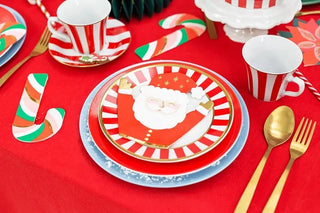 Santa Claus NapkinsPaper napkins Santa Claus, mix of colours, size after unfolding approx. 29.5 x 30 cm(1 pkt / 20 pc.)Party Deco