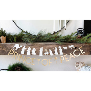 Nativity Icon BannerNativities are a classic symbol of the Christmas season. This die-cut banner depicts the nativity in an elegant and understated way that will be an ideal addition toMy Mind’s Eye