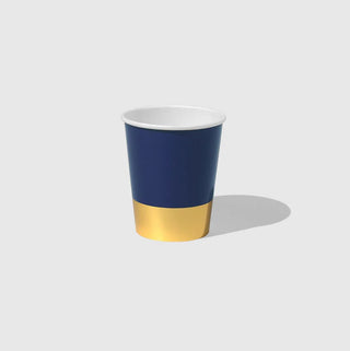 Navy and Gold Dip Cups by Coterie Party Supplies