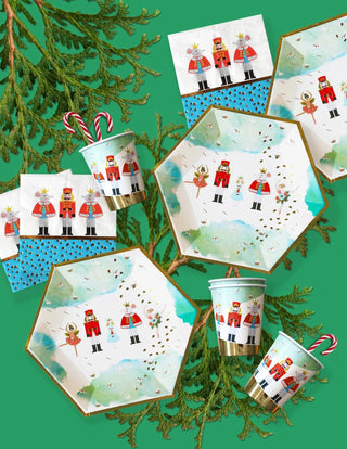 Christmas Confetti Paper Plate – Sprinkle BASH