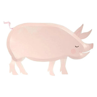 Farm Pig PlatesOink oink, these brilliant On the Farm pig plates will really delight your party guests! Beautifully illustrated on both sides of the plates, with a cheeky raffia taMeri Meri
