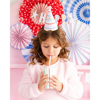 Oui Party Birthday StrawsSip your party punch in style with these colorful party straws. With bright stripes these straws will add a touch of whimsy to your guests drinks with the perfect amMy Mind’s Eye