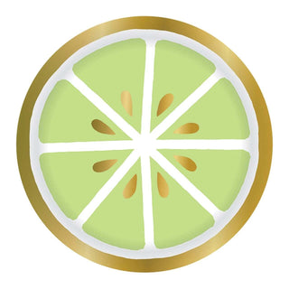 Paper Plates - LimeAdd some zest to your party with these festive paper plates! Perfect for celebrating Cinco de Mayo or any fiesta, these lime-colored plates are sure to add a pop of Creative Brands