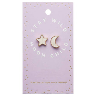 Moon Child EarringsStay Wild! These novelty earrings make a perfect gift for anyone who loves Halloween.Slant