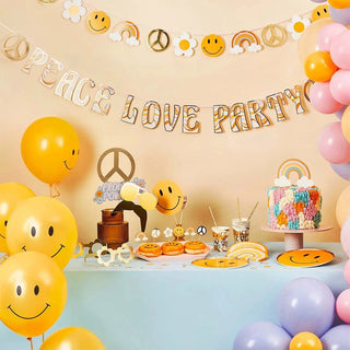 Peace Love Party Banner