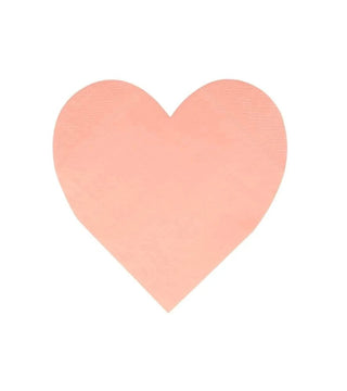 Pink Tone Large Heart NapkinsWhy use plain napkins for a romantic occasion, when you can have beautiful love hearts? They will add a sensational touch to the party table, and are ideal for ValenMeri Meri