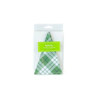 Plaid Pennant BannerCan plaid be lucky? We're pretty sure it is when you hang this plaid pennant banner as part of your St. Patrick's Day decor. This flag banner is the perfect touch ofMy Mind’s Eye