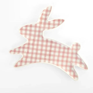 Porcelain Bunny PlatesThese two porcelain bunny plates, with a gorgeous gingham print design, will look amazing on your Easter table or at any springtime party.

The plates are crafted frMeri Meri