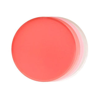 Pink Plate SetAdd some playful color to your dining table with the Pretty in Pink Plate Set. Featuring 4 assorted colors (Ballet, Blush, Neon Coral, and Coral) with 2 plates per cOh Happy Day