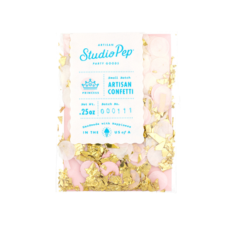 Princess Artisan ConfettiOur hand-pressed Artisan Confetti is the highest quality confetti available. Fully separated and pressed from American made tissue paper for the most beautiful colorStudio Pep