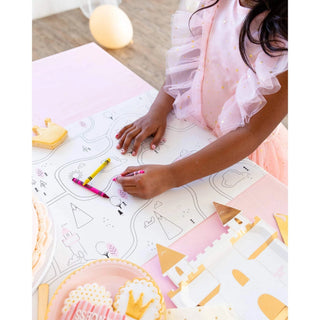 Princess TablerunnerDetails are what make fairy tales magical, so make sure you have the details covered with this fairy tale table runner. Featuring a whimsical kingdom map pattern thiMy Mind’s Eye
