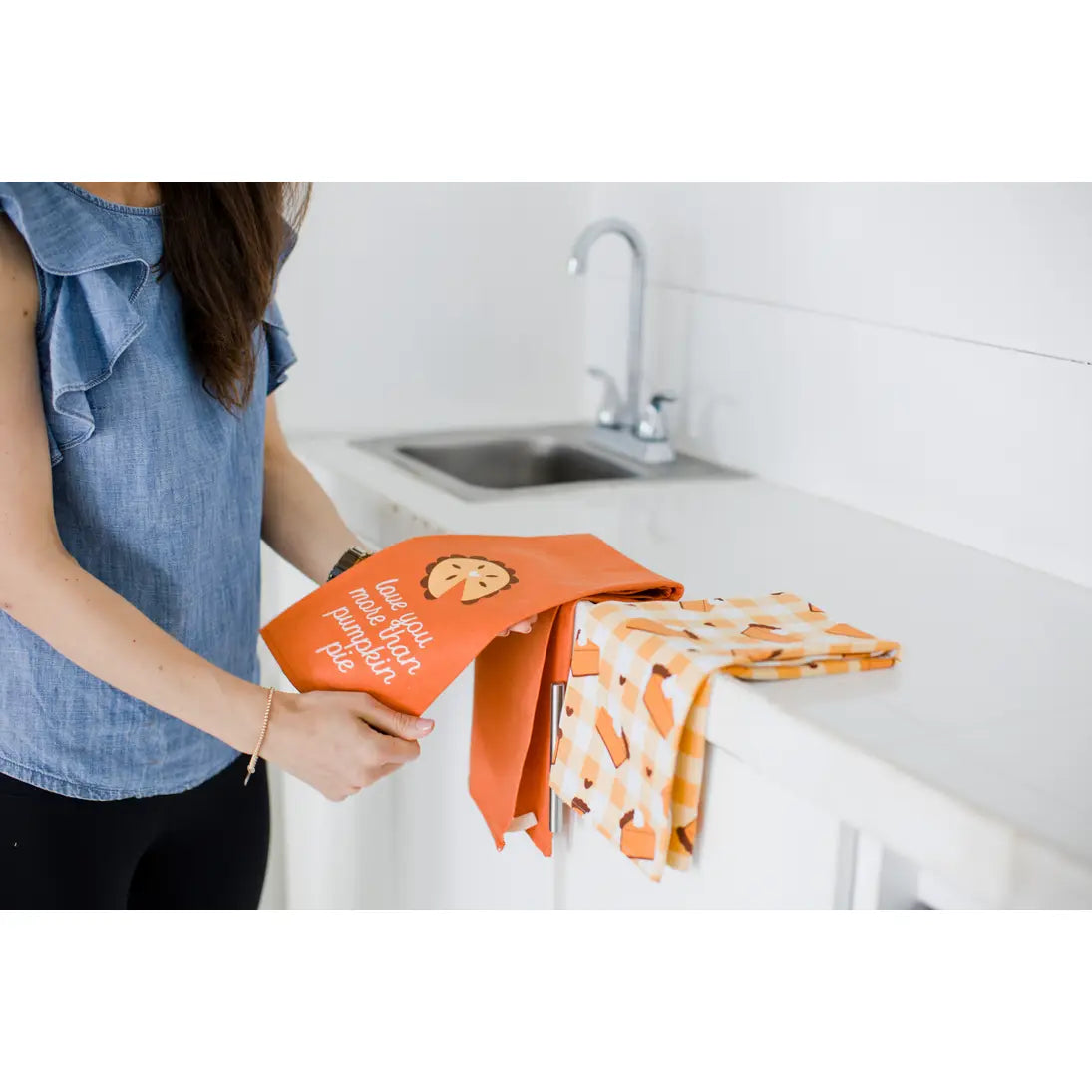 Pumpkin Pie Fall Kitchen Dish Towels – Sprinkle BASH