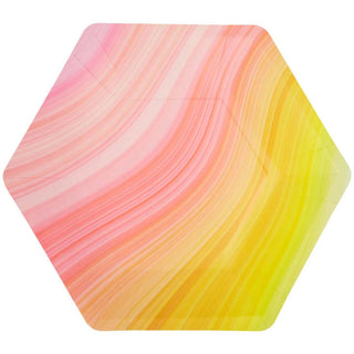 Rainbow Swirl Dinner Plate





Add a little excitement to your party tablescape with these bright rainbow swirl patterned party plates.

8 dinner plates per package
10.5" Diameter






CR Gibson