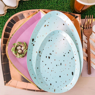 Rockin' Robin Dessert PlatesBeautifully understated, our Rockin' Robin Collection elevates any spring celebration. 

Die-Cut Paper Dessert Plates
Pack of 8
Approx: 8 x 5" 
Brown foil details
NoJollity & Co