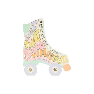 Roller Skate NapkinsTransform your party table into a roller rink with these fabulous napkins. They are crafted from 3-ply paper, so are practical as well as fun to look at.

3-ply papeMeri Meri