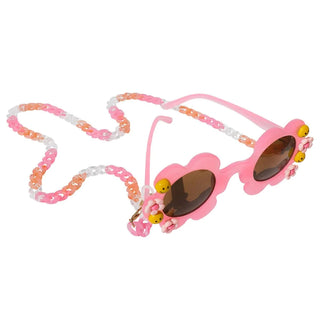 SMILES FOR MILES SUNGLASSES & CHAIN by Packed Party
