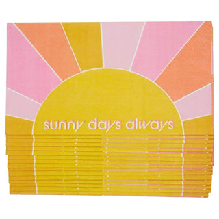 These Kailo Chic Sunny Days Ahead Guest Napkins are of 3-Ply quality and perfect for a guest dinner.