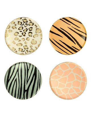 Safari Animal Print Side Plates