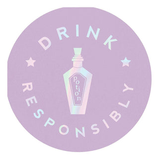 Drink Responsibly Shaped Napkin
