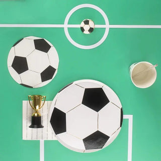 Soccer NapkinsKick off your party in style with our statement soccer napkins. They're perfect for kids and adults birthday parties, post match parties or for a get-together when yMeri Meri