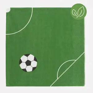 Soccer NapkinsImagine a third half worthy of the biggest supporters of the French team and create a grand soccer birthday decoration! Mbappé, Messi and even Zizou will want to joiMy Little Day