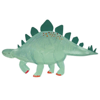 Stegosaurus PlattersThese sensational Stegosaurus platters are perfect to display Jurassic treats at your dinosaur party. With their bright color and copper foil details, they'll be surMeri Meri