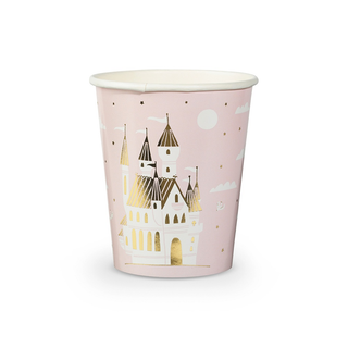 Sweet Princess 9 oz CupsPretty in pink! Featuring blush pink and white paired with gold foil-pressed elements, these cups are royally rad!

Illustrated by Hello!Lucky
9 oz Paper Cups
Pack oDaydream Society