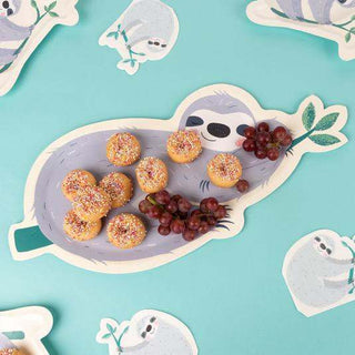 Sloth PlattersA set of 3 Sydney the Sloth paper platters perfect for serving up party food at birthdays or any celebration.
Dimensions: 20 × 10 inRex London