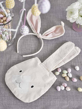 Fabric Dress Up Easter Bunny Ears by Talking Tables