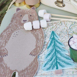 Tree NapkinsWhy should napkins be plain and boring? These fabulous tree napkins are practical and will look amazing on the party table. They are perfect for a woodland themed paMeri Meri