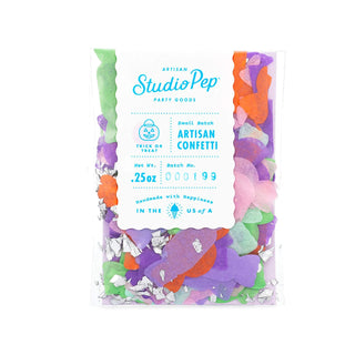 Treat Artisan ConfettiOur hand-pressed Artisan Confetti is the highest quality confetti available. Fully separated and pressed from American made tissue paper for the most beautiful colorStudio Pep