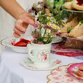 Truly Scrumptious Teacup & Saucer Set by Talking Tables