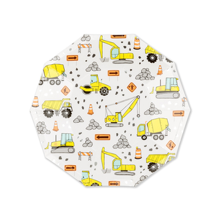 Construction Small PlatesCaution...you're now entering a party zone! Featuring bold colors and silver foil elements, we're seriously digging these construction small plates!


Illustrated byDaydream Society