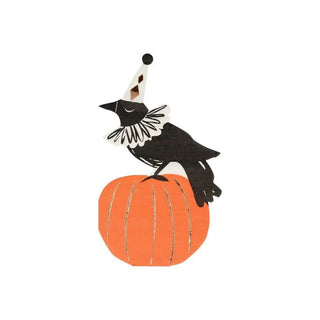 VINTAGE HALLOWEEN CROW NAPKINSCrows have long been associated with bad omens, which is why they are the perfect Halloween icon. Our crow napkins however, are more charming than chilling, and willMeri Meri