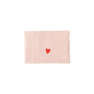 Valentine Love Note Shaped Napkin