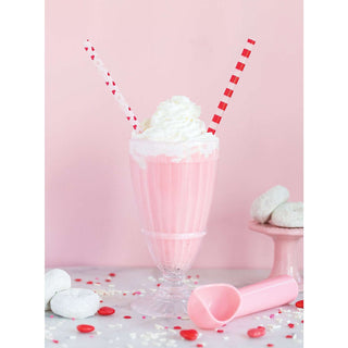 Valentines Reusable StrawsThick clear reusable straws with red hearts and red stripes. Perfect for Valentines Day, but also super cute for Christmas and any red themed birthday.
12 straws totMy Mind’s Eye