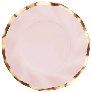 WAVY SALAD PLATE EVERYDAY BLUSHThese ruffled edge plates are the perfect everyday option that work great for any occasion! Add a touch of elegance to your spring gatherings! Impress your guests wiSophistiplate