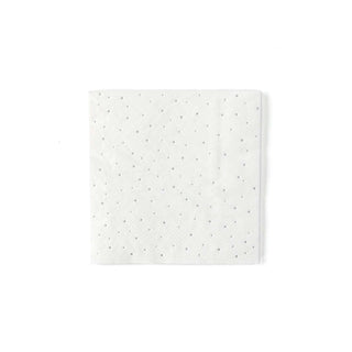 WINTER WHITE MINI DOT COCKTAIL NAPKINIf you are planning an elegant or modern holiday party, be sure to put these silver foiled cocktail napkins in your cart. These sparkly dot napkins will add the perfMy Mind’s Eye