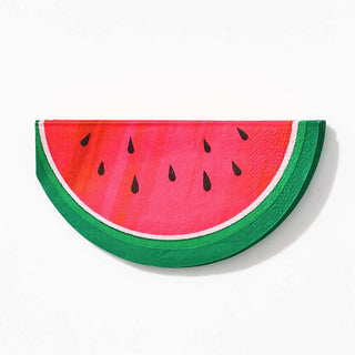 Watermelon Die Cut NapkinSummer is here! These watermelon napkins will make a colorful and fun addition to all your summer parties!


Size 6"





Set of 20


Paper Source