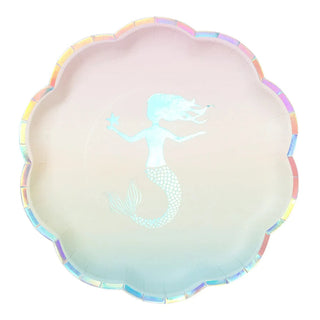 We Heart Mermaids Paper Plates by Talking Tables